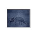 Picture of Geo Dino III    _GroupedProduct_Rectangle_Landscape_Mini_ _GroupedProduct_Rectangle_Landscape_Canvas_Framed_