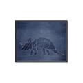 Picture of Geo Dino III    _GroupedProduct_Rectangle_Landscape_Mini_ _GroupedProduct_Rectangle_Landscape_Canvas_Framed_