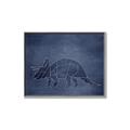 Picture of Geo Dino III    _GroupedProduct_Rectangle_Landscape_Mini_ _GroupedProduct_Rectangle_Landscape_Canvas_Framed_