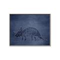 Picture of Geo Dino III    _GroupedProduct_Rectangle_Landscape_Mini_ _GroupedProduct_Rectangle_Landscape_Canvas_Framed_