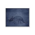 Picture of Geo Dino III    _GroupedProduct_Rectangle_Landscape_Mini_ _GroupedProduct_Rectangle_Landscape_Canvas_Framed_