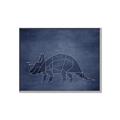 Picture of Geo Dino III    _GroupedProduct_Rectangle_Landscape_Mini_ _GroupedProduct_Rectangle_Landscape_Canvas_Framed_