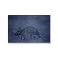 Picture of Geo Dino III    _GroupedProduct_Rectangle_Landscape_Mini_ _GroupedProduct_Rectangle_Landscape_Canvas_Framed_