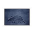 Picture of Geo Dino III    _GroupedProduct_Rectangle_Landscape_Mini_ _GroupedProduct_Rectangle_Landscape_Canvas_Framed_