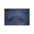 Picture of Geo Dino III    _GroupedProduct_Rectangle_Landscape_Mini_ _GroupedProduct_Rectangle_Landscape_Canvas_Framed_