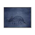 Picture of Geo Dino III    _GroupedProduct_Rectangle_Landscape_Mini_ _GroupedProduct_Rectangle_Landscape_Canvas_Framed_