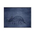 Picture of Geo Dino III    _GroupedProduct_Rectangle_Landscape_Mini_ _GroupedProduct_Rectangle_Landscape_Canvas_Framed_