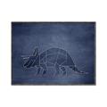 Picture of Geo Dino III    _GroupedProduct_Rectangle_Landscape_Mini_ _GroupedProduct_Rectangle_Landscape_Canvas_Framed_