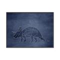 Picture of Geo Dino III    _GroupedProduct_Rectangle_Landscape_Mini_ _GroupedProduct_Rectangle_Landscape_Canvas_Framed_