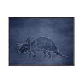Picture of Geo Dino III    _GroupedProduct_Rectangle_Landscape_Mini_ _GroupedProduct_Rectangle_Landscape_Canvas_Framed_