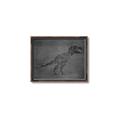 Picture of Geo Dino IV Black  _GroupedProduct_Rectangle_Landscape_Mini_ _GroupedProduct_Rectangle_Landscape_Canvas_Framed_