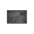 Picture of Geo Dino IV Black  _GroupedProduct_Rectangle_Landscape_Mini_ _GroupedProduct_Rectangle_Landscape_Canvas_Framed_