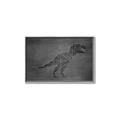 Picture of Geo Dino IV Black  _GroupedProduct_Rectangle_Landscape_Mini_ _GroupedProduct_Rectangle_Landscape_Canvas_Framed_