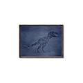 Picture of Geo Dino IV     _GroupedProduct_Rectangle_Landscape_Mini_ _GroupedProduct_Rectangle_Landscape_Canvas_Framed_
