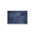 Picture of Geo Dino IV     _GroupedProduct_Rectangle_Landscape_Mini_ _GroupedProduct_Rectangle_Landscape_Canvas_Framed_