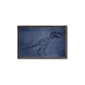 Picture of Geo Dino IV     _GroupedProduct_Rectangle_Landscape_Mini_ _GroupedProduct_Rectangle_Landscape_Canvas_Framed_
