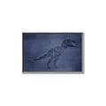 Picture of Geo Dino IV     _GroupedProduct_Rectangle_Landscape_Mini_ _GroupedProduct_Rectangle_Landscape_Canvas_Framed_