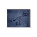 Picture of Geo Dino IV     _GroupedProduct_Rectangle_Landscape_Mini_ _GroupedProduct_Rectangle_Landscape_Canvas_Framed_