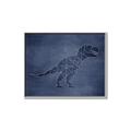 Picture of Geo Dino IV     _GroupedProduct_Rectangle_Landscape_Mini_ _GroupedProduct_Rectangle_Landscape_Canvas_Framed_