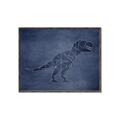 Picture of Geo Dino IV     _GroupedProduct_Rectangle_Landscape_Mini_ _GroupedProduct_Rectangle_Landscape_Canvas_Framed_