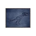 Picture of Geo Dino IV     _GroupedProduct_Rectangle_Landscape_Mini_ _GroupedProduct_Rectangle_Landscape_Canvas_Framed_