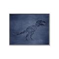 Picture of Geo Dino IV     _GroupedProduct_Rectangle_Landscape_Mini_ _GroupedProduct_Rectangle_Landscape_Canvas_Framed_
