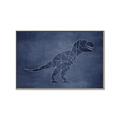 Picture of Geo Dino IV     _GroupedProduct_Rectangle_Landscape_Mini_ _GroupedProduct_Rectangle_Landscape_Canvas_Framed_