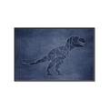 Picture of Geo Dino IV     _GroupedProduct_Rectangle_Landscape_Mini_ _GroupedProduct_Rectangle_Landscape_Canvas_Framed_
