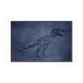 Picture of Geo Dino IV     _GroupedProduct_Rectangle_Landscape_Mini_ _GroupedProduct_Rectangle_Landscape_Canvas_Framed_