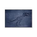 Picture of Geo Dino IV     _GroupedProduct_Rectangle_Landscape_Mini_ _GroupedProduct_Rectangle_Landscape_Canvas_Framed_