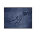 Picture of Geo Dino IV     _GroupedProduct_Rectangle_Landscape_Mini_ _GroupedProduct_Rectangle_Landscape_Canvas_Framed_