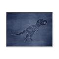 Picture of Geo Dino IV     _GroupedProduct_Rectangle_Landscape_Mini_ _GroupedProduct_Rectangle_Landscape_Canvas_Framed_
