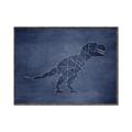 Picture of Geo Dino IV     _GroupedProduct_Rectangle_Landscape_Mini_ _GroupedProduct_Rectangle_Landscape_Canvas_Framed_