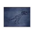 Picture of Geo Dino IV     _GroupedProduct_Rectangle_Landscape_Mini_ _GroupedProduct_Rectangle_Landscape_Canvas_Framed_