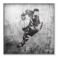 Picture of Ice Hockey Player I  _GroupedProduct_Square_Mini_ _GroupedProduct_Square_Canvas_Framed_