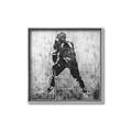 Picture of Ice Hockey Player II  _GroupedProduct_Square_Mini_ _GroupedProduct_Square_Canvas_Framed_