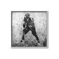 Picture of Ice Hockey Player II  _GroupedProduct_Square_Mini_ _GroupedProduct_Square_Canvas_Framed_