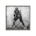 Picture of Ice Hockey Player II  _GroupedProduct_Square_Mini_ _GroupedProduct_Square_Canvas_Framed_