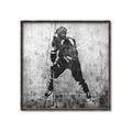 Picture of Ice Hockey Player II  _GroupedProduct_Square_Mini_ _GroupedProduct_Square_Canvas_Framed_
