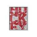 Picture of Hockey Red _GroupedProduct_Rectangle_Portrait_Mini_ _GroupedProduct_Rectangle_Portrait_Canvas_Framed_