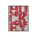 Picture of Hockey Red _GroupedProduct_Rectangle_Portrait_Mini_ _GroupedProduct_Rectangle_Portrait_Canvas_Framed_