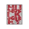 Picture of Hockey Red _GroupedProduct_Rectangle_Portrait_Mini_ _GroupedProduct_Rectangle_Portrait_Canvas_Framed_