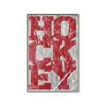 Picture of Hockey Red _GroupedProduct_Rectangle_Portrait_Mini_ _GroupedProduct_Rectangle_Portrait_Canvas_Framed_