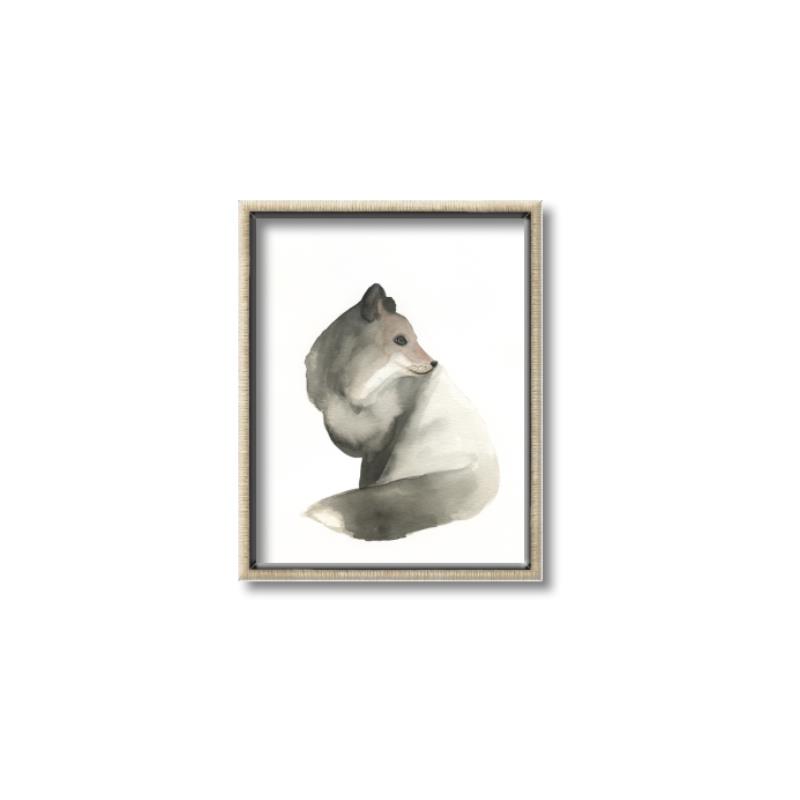 Picture of Brown Fox _GroupedProduct_Rectangle_Portrait_Mini_ _GroupedProduct_Rectangle_Portrait_Canvas_Framed_