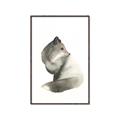 Picture of Brown Fox _GroupedProduct_Rectangle_Portrait_Mini_ _GroupedProduct_Rectangle_Portrait_Canvas_Framed_