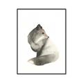 Picture of Brown Fox _GroupedProduct_Rectangle_Portrait_Mini_ _GroupedProduct_Rectangle_Portrait_Canvas_Framed_
