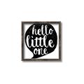 Picture of Hello Little One _GroupedProduct_Square_Mini_ _GroupedProduct_Square_Canvas_Framed_