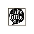 Picture of Hello Little One _GroupedProduct_Square_Mini_ _GroupedProduct_Square_Canvas_Framed_
