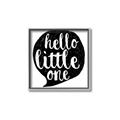 Picture of Hello Little One _GroupedProduct_Square_Mini_ _GroupedProduct_Square_Canvas_Framed_