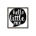 Picture of Hello Little One _GroupedProduct_Square_Mini_ _GroupedProduct_Square_Canvas_Framed_